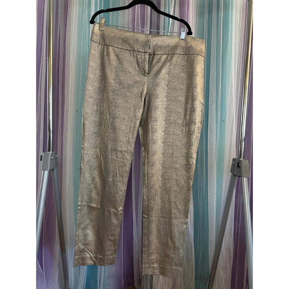 Gold Snakeskin Pants